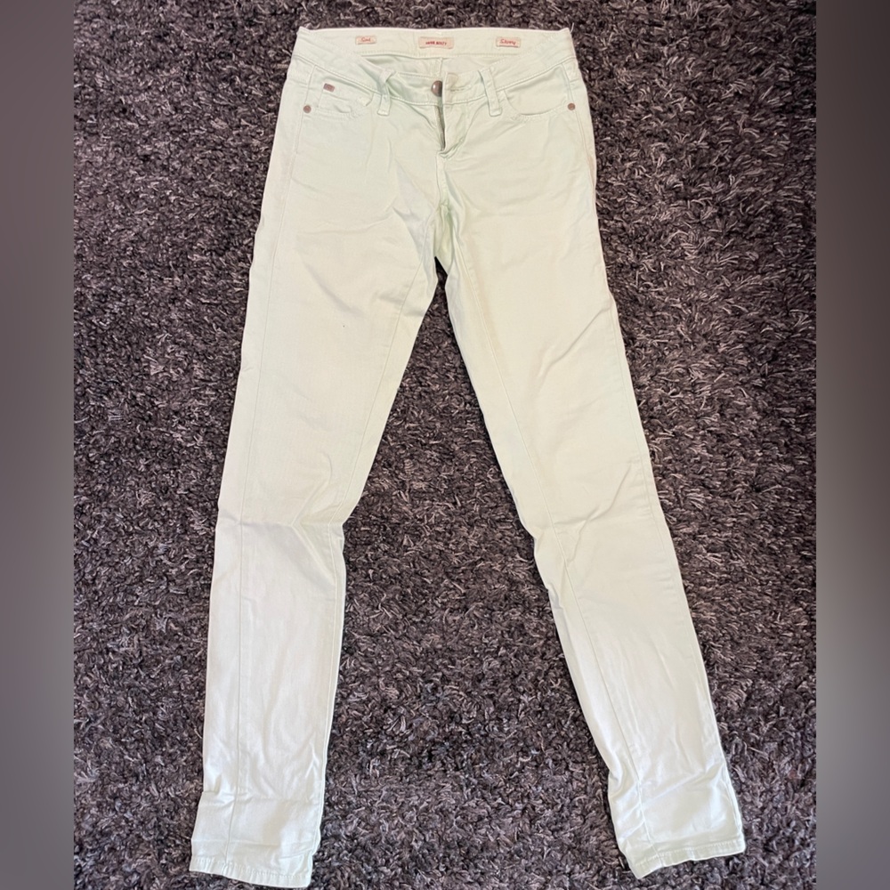 Miss Sixty Light Lime Green Jeans